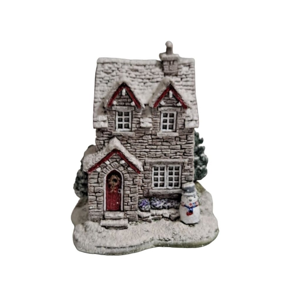 Lilliput Lane Millbeck Cottage 1996 Winter Snowy House No Deed or Box